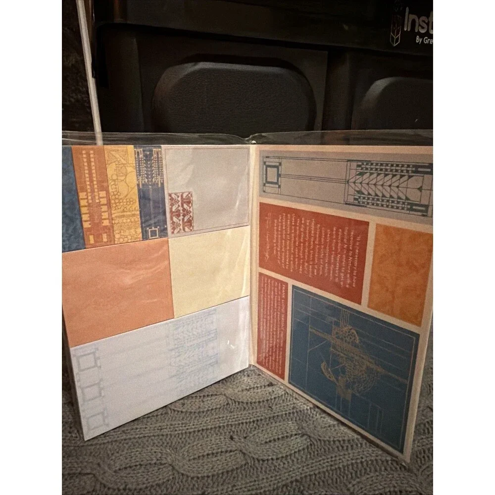 Frank Lloyd Wright Nature & Form Sticky Notes 480 Stickies Complete Package New